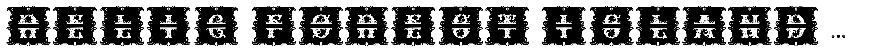 Relic Forest Island 3 Monogram frame combination